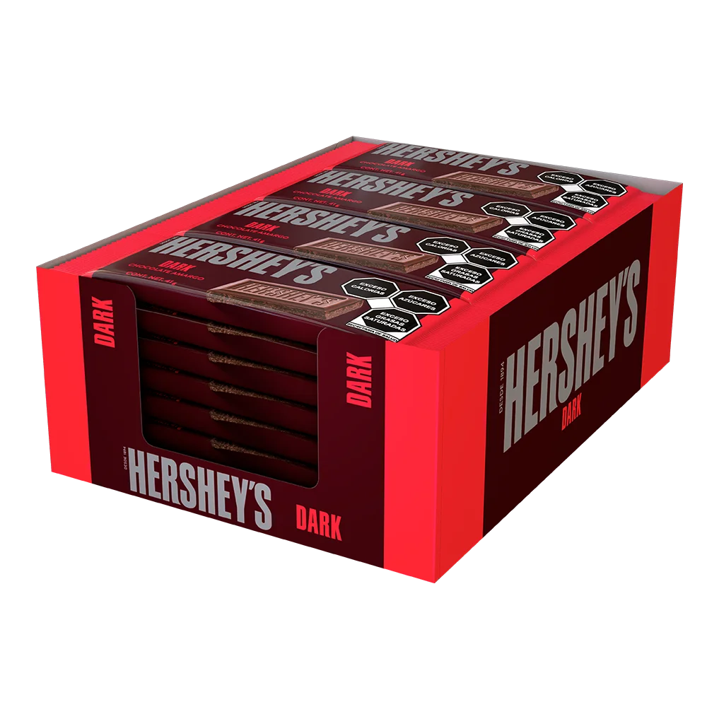 Hershey?s dark chocolate barra
